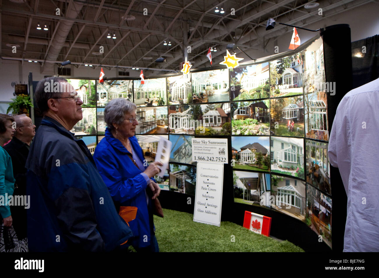 Canada événement bloom jardin fleuri prix vendre solarium Banque D'Images