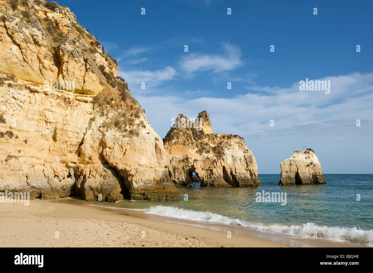 Praia dos Tres Irmaos, Algarve, Portugal Banque D'Images