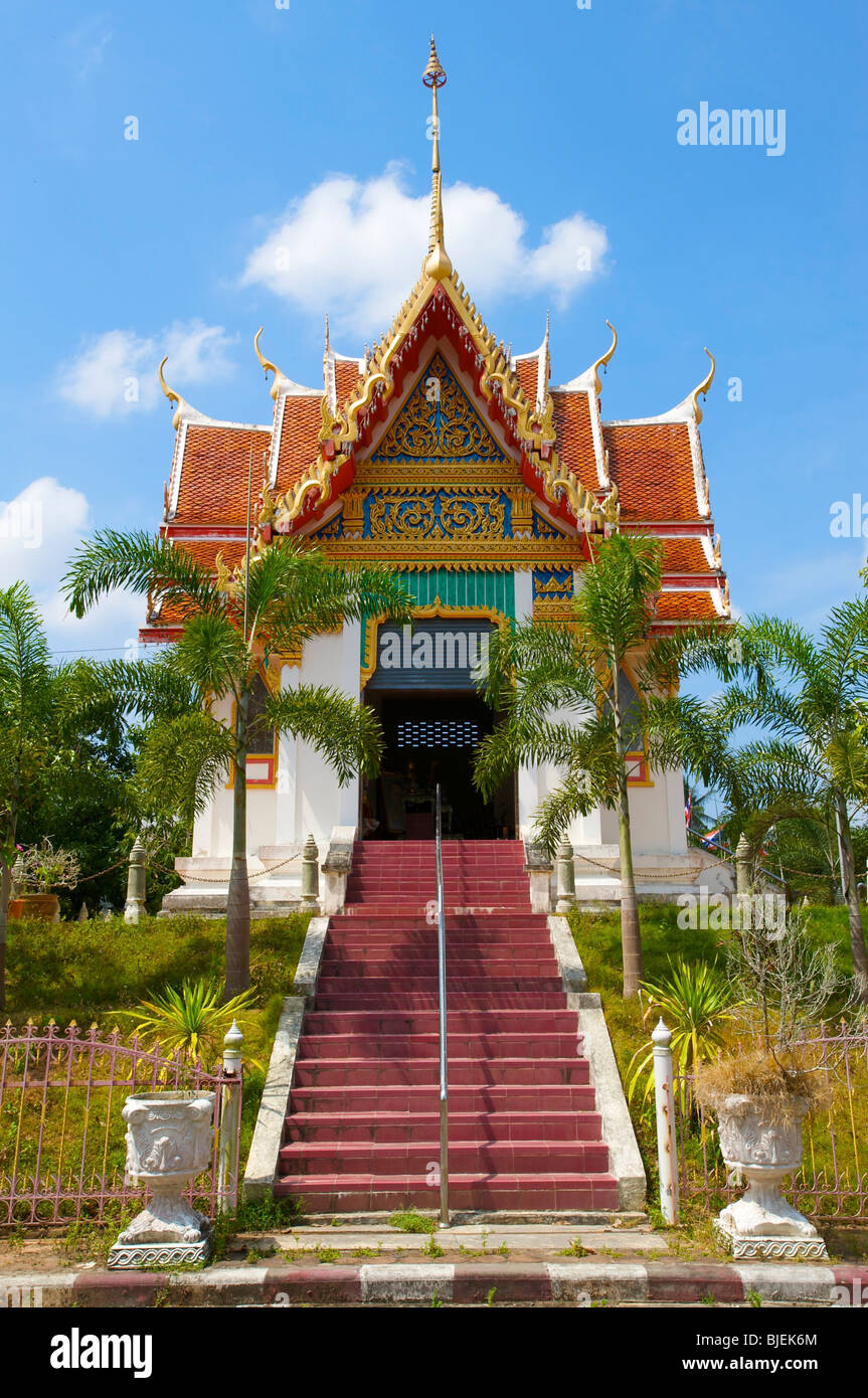 Wat Phra Tong, Thalang, Phuket, Thailand Banque D'Images