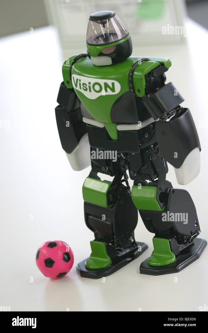 'VISION'-robot bipède. Banque D'Images