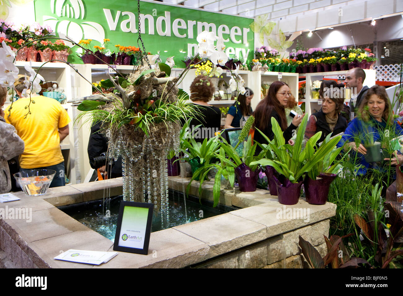 Canada commander bloom jardin de fleurs d'événements chers dame vieux aînés shopper shopping show femme femmes Banque D'Images