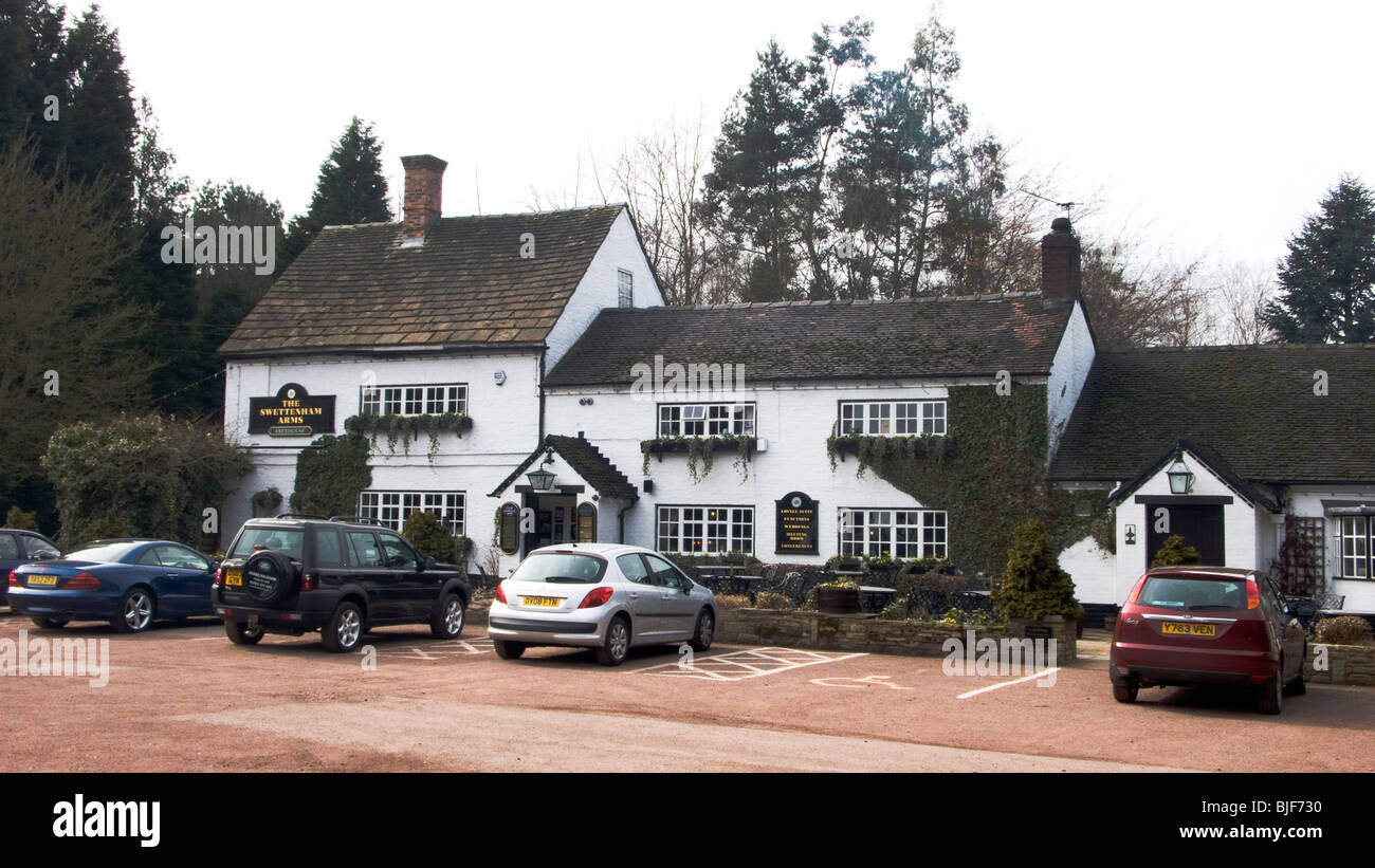 Le restaurant à bras Swettenham Swettenham Cheshire UK Banque D'Images