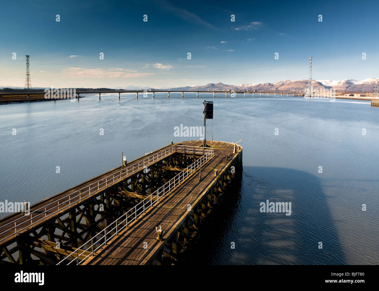 Pont Clackmannanshire, Firth of Forth, Fife, Scotland Banque D'Images