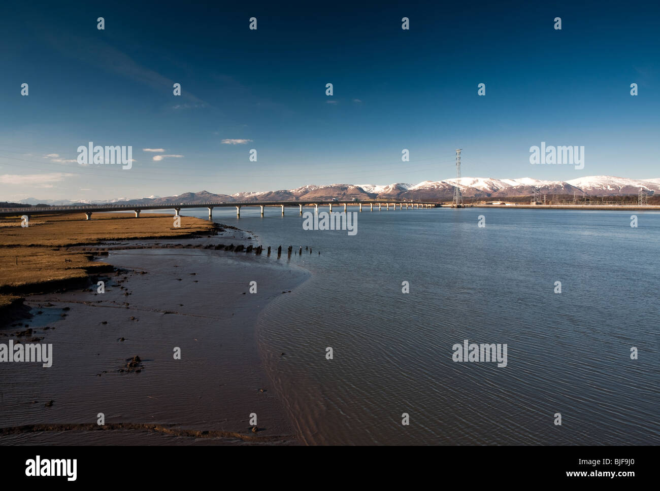 Pont Clackmannanshire, Firth of Forth, Fife, Scotland Banque D'Images