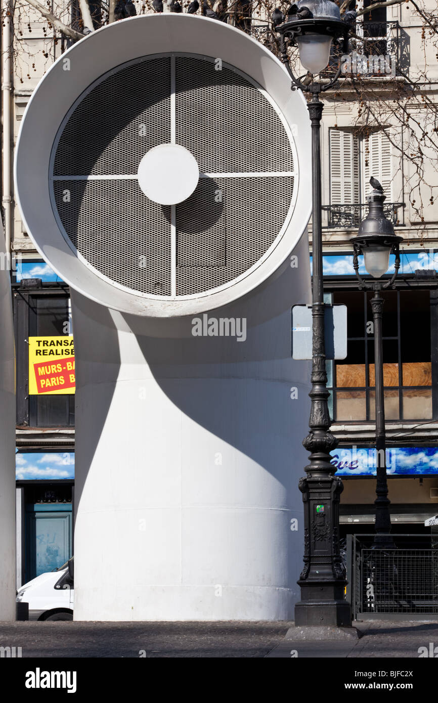 En provenance de Paris Beaubourg Banque D'Images