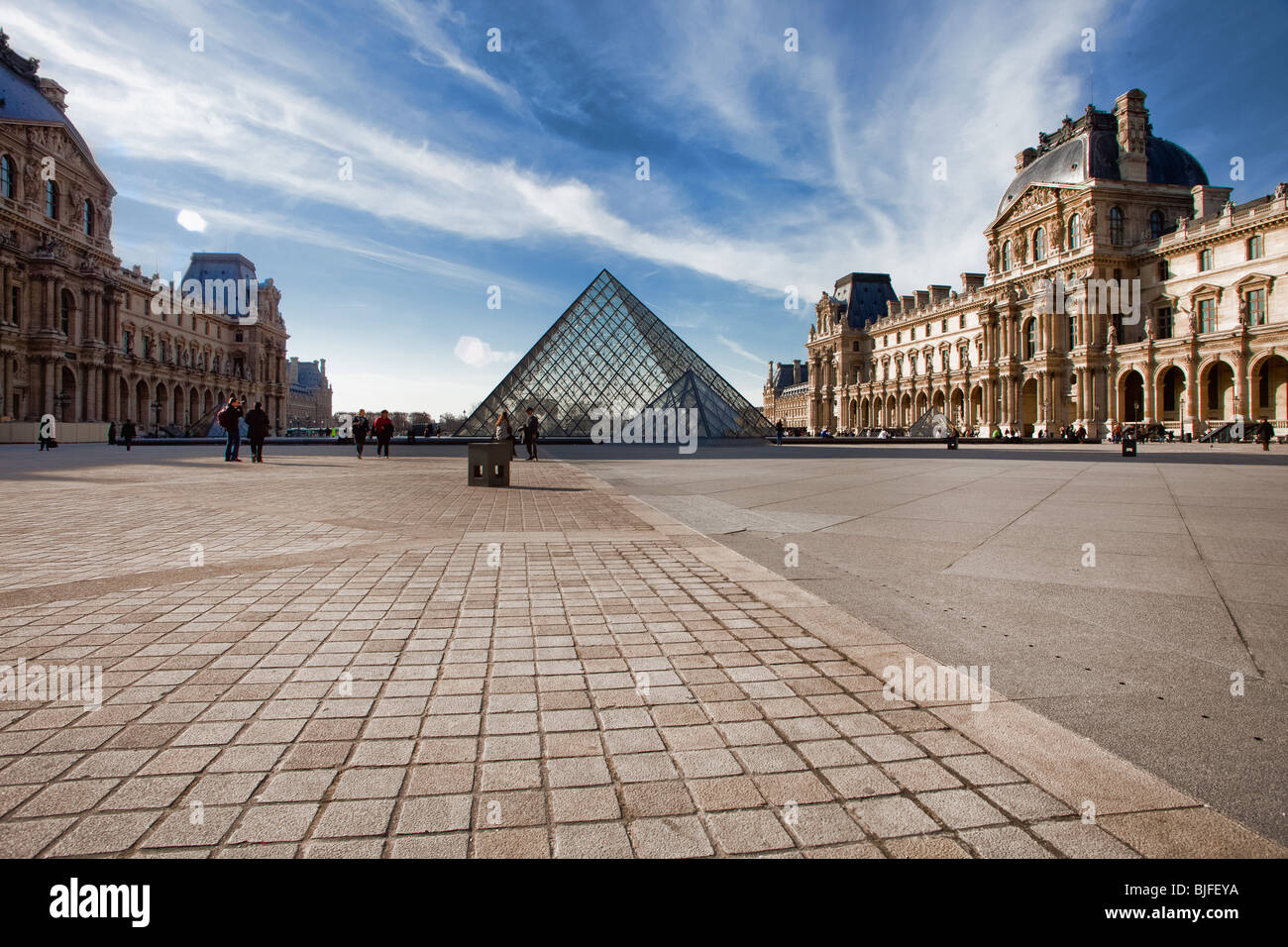 Let's go pour le Louvre Banque D'Images