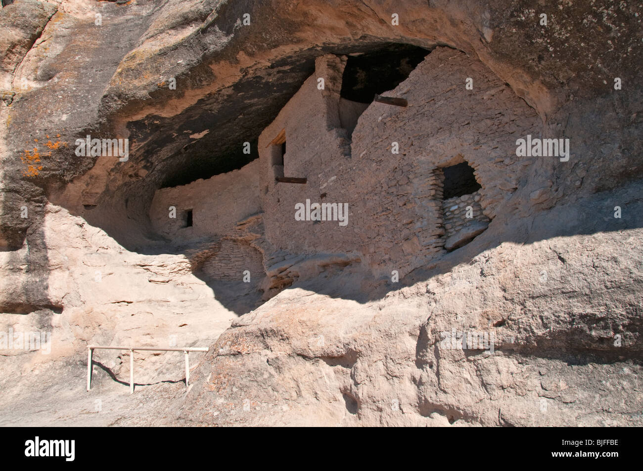 Nouveau Mexique, Gila Cliff dwellings National Monument Banque D'Images