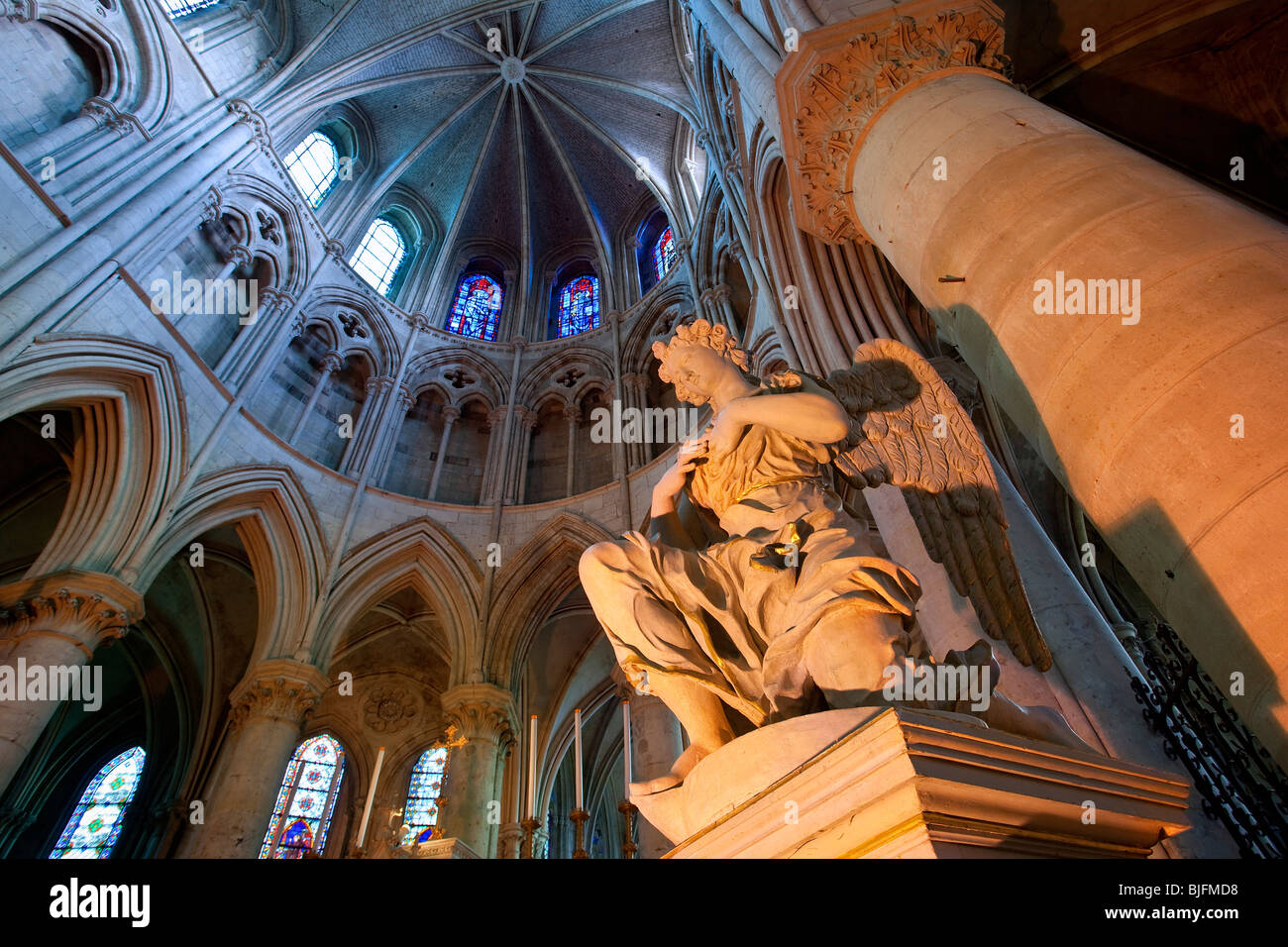 Cathédrale Saint-Pierre de Lisieux, Lisieux Banque D'Images