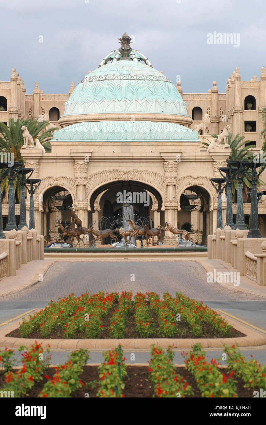 Sun City Hotel et Casino de la province du Nord-Ouest, Afrique du Sud © Demelza Cloke Banque D'Images