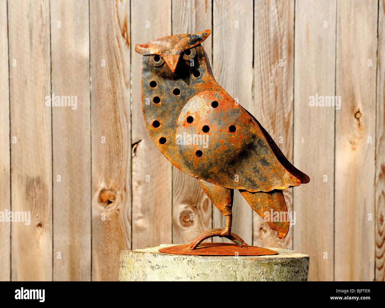 Une cour d'une sculpture-duc d'Amérique Banque D'Images