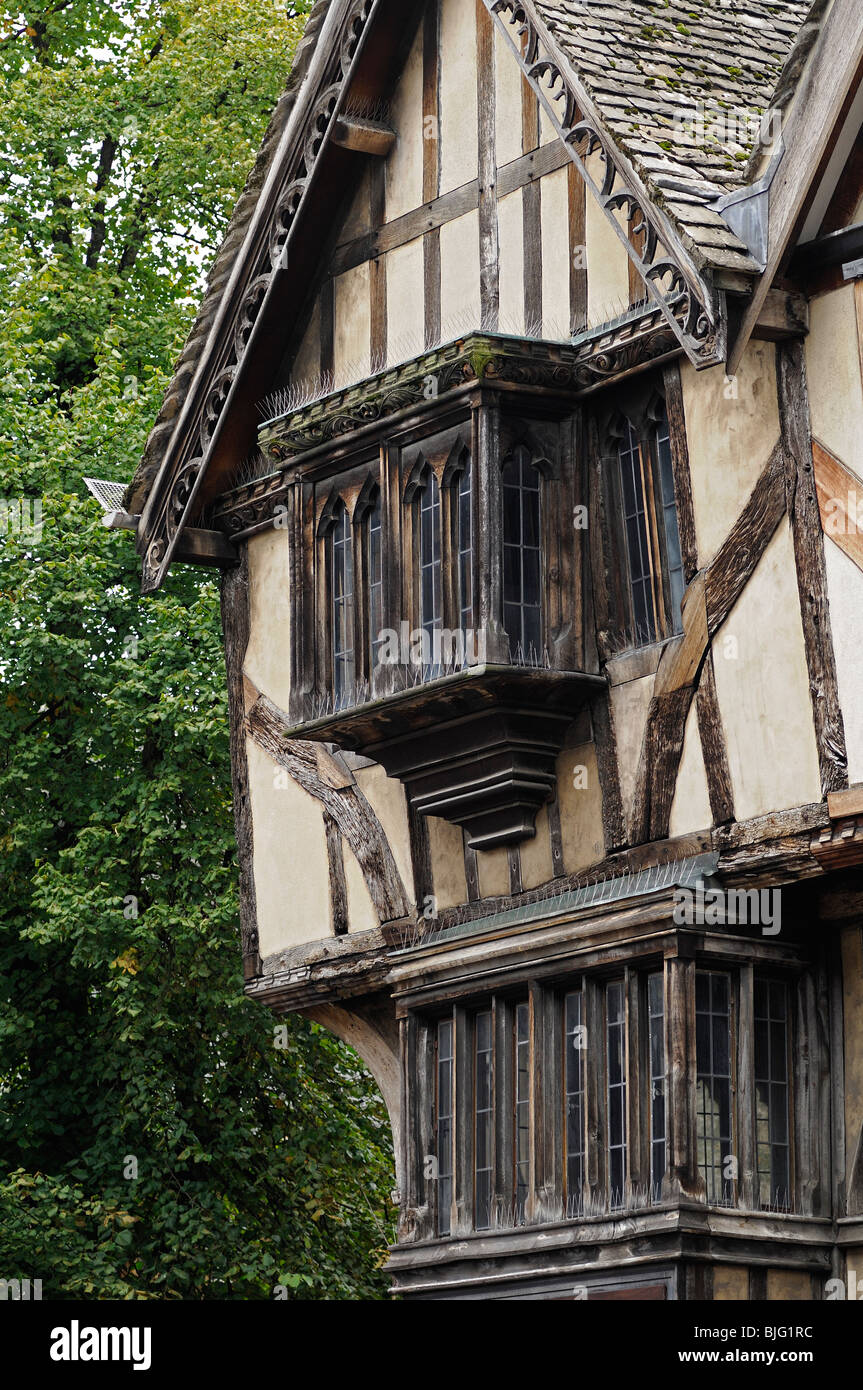 Bâtiment de torchis, Cornmarket Street, Oxford, Royaume-Uni. Banque D'Images