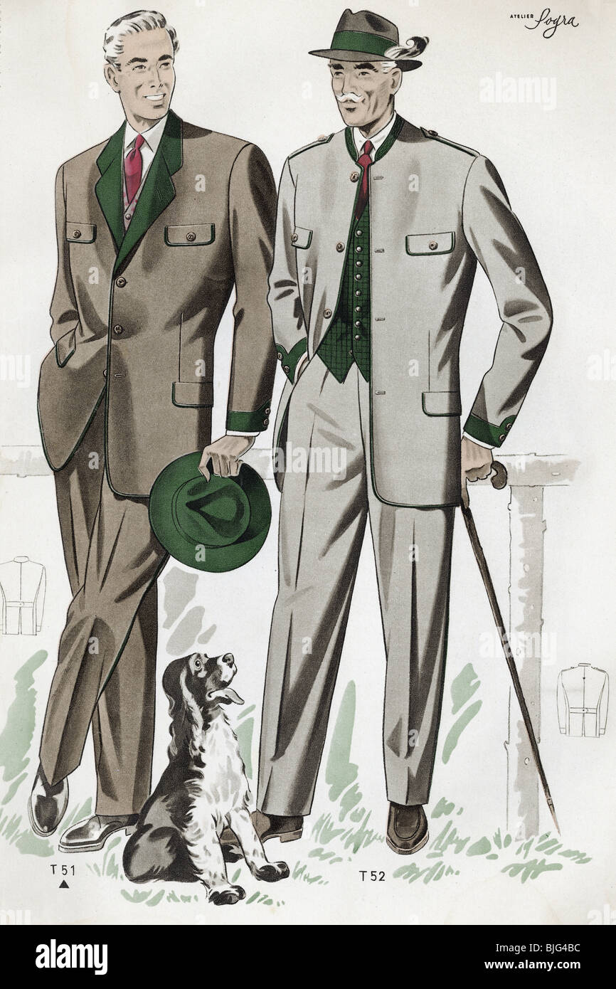 Année 50 homme tenue outlet