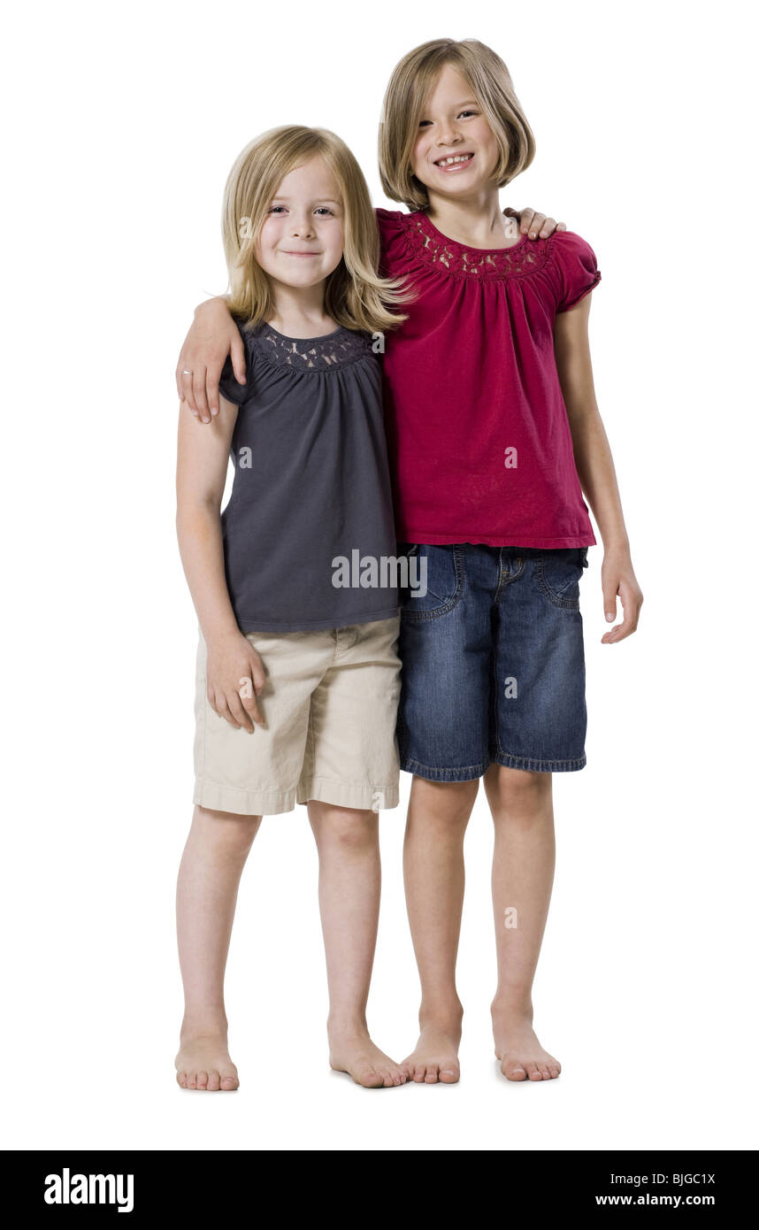 deux soeurs Banque D'Images