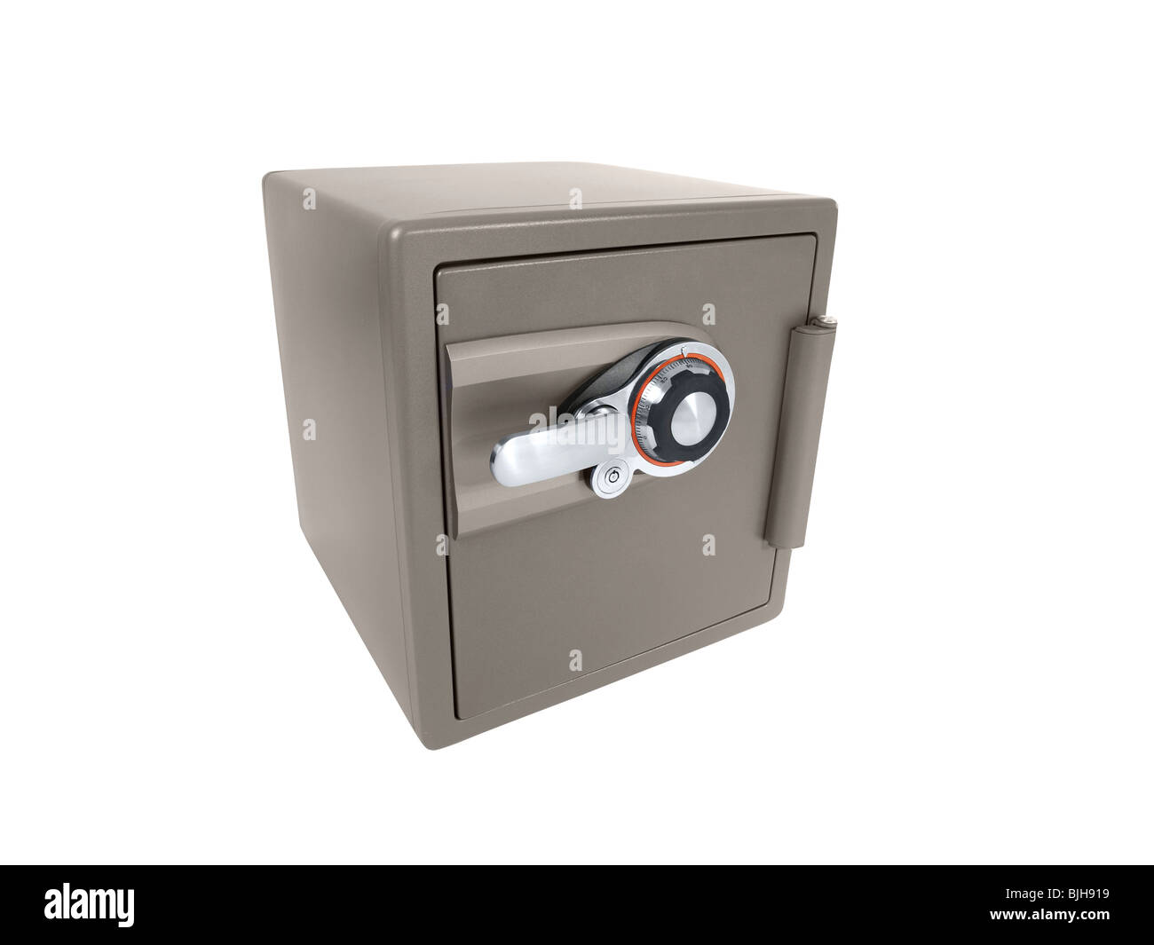 Home coffre-fort d'incendie en parfait état impeccable. Banque D'Images