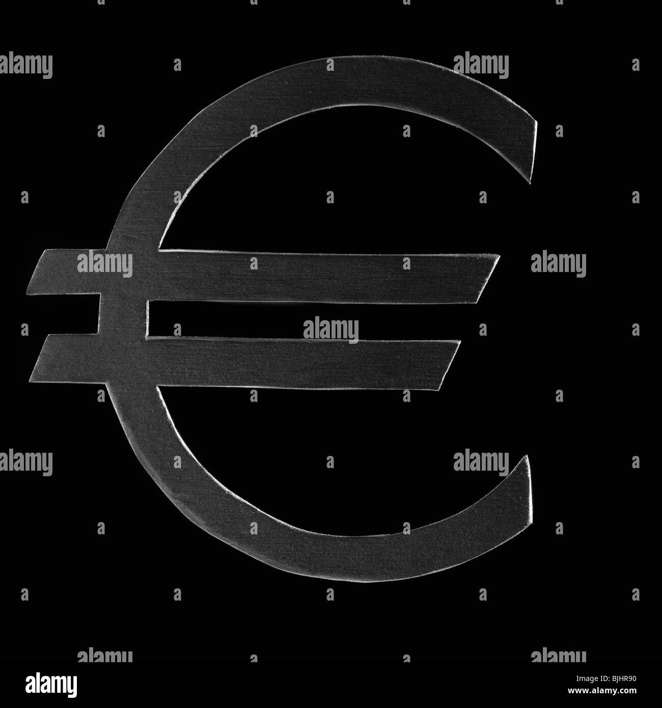 Symbole de l’euro Banque D'Images