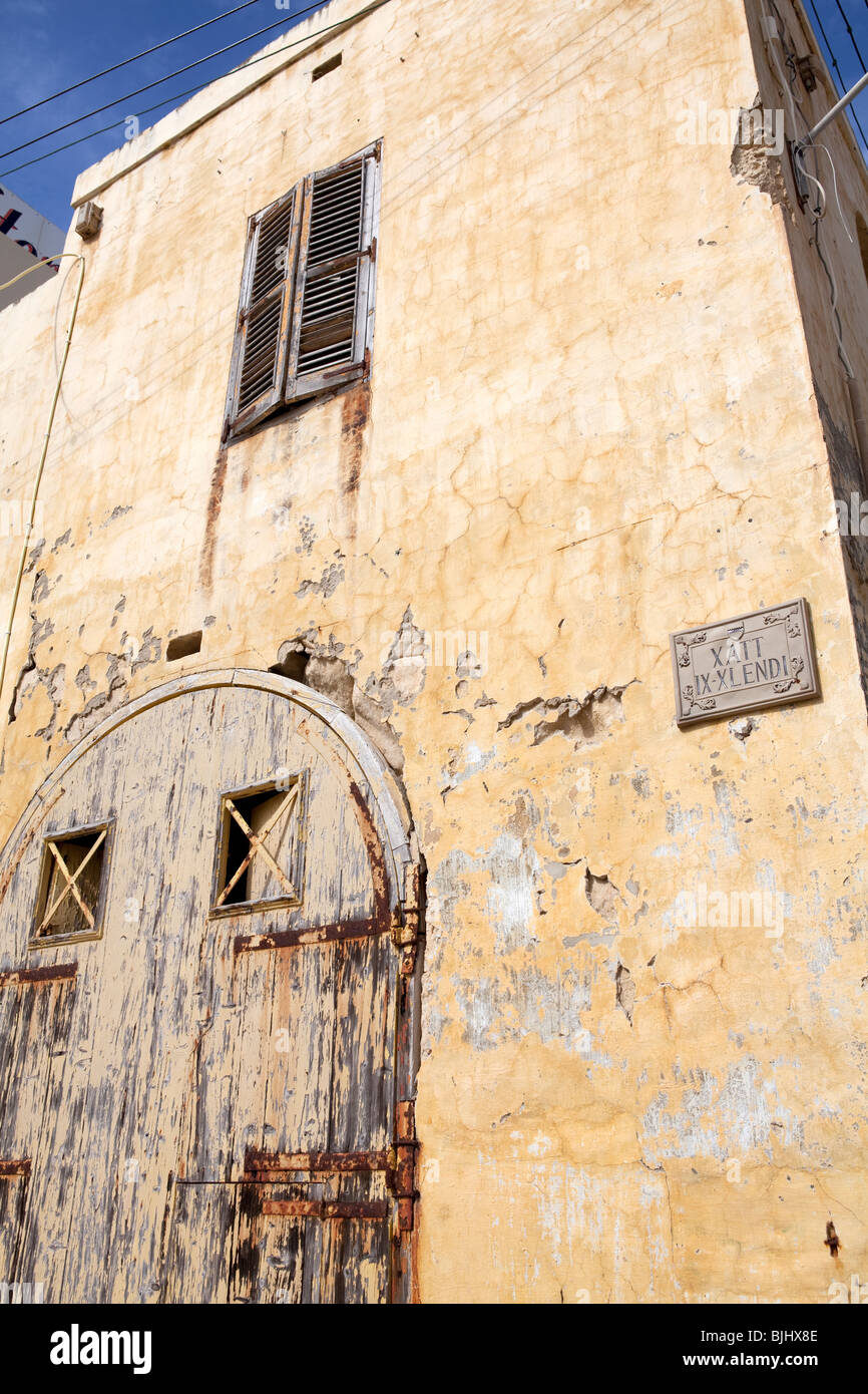 Xlendi Bay, Gozo, Malte Banque D'Images