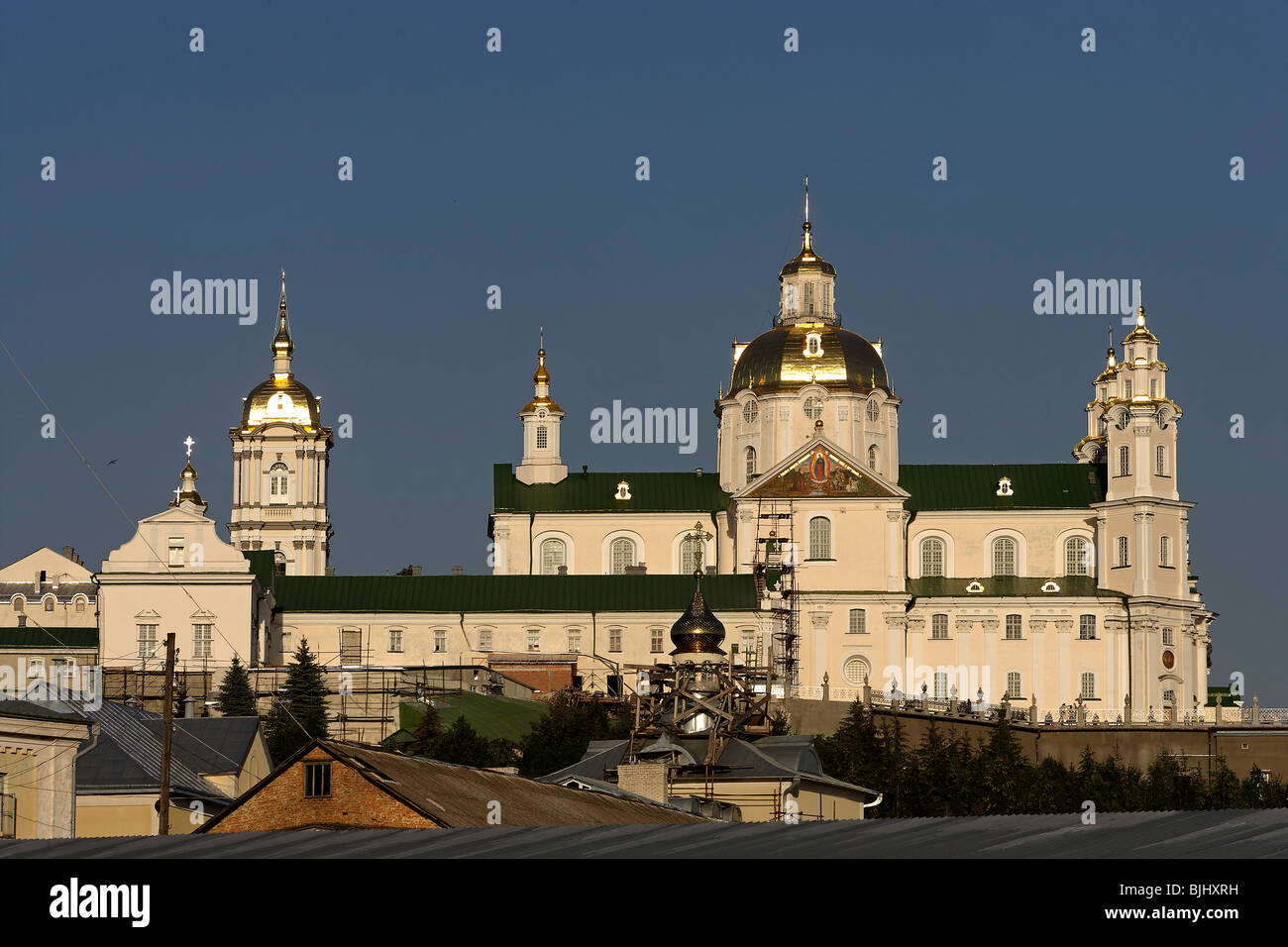 Pochayiv, Poczajow,Monastère de la Dormition, l'ouest de l'Ukraine, l'Oblast de Ternopil Banque D'Images