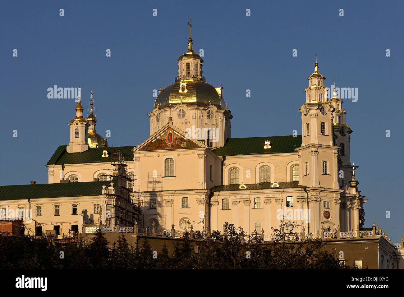 Pochayiv, Poczajow,Monastère de la Dormition, l'ouest de l'Ukraine, l'Oblast de Ternopil Banque D'Images