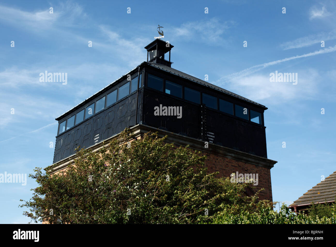 L'Angleterre, l'East Sussex, Lancing, Foredown Tower, Camera Obscura. Banque D'Images