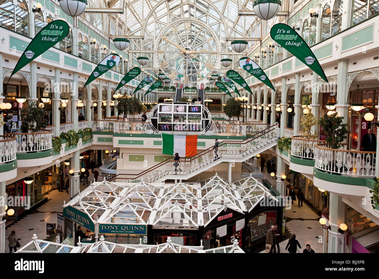 Shopping Centre Dublin Banque D'Images