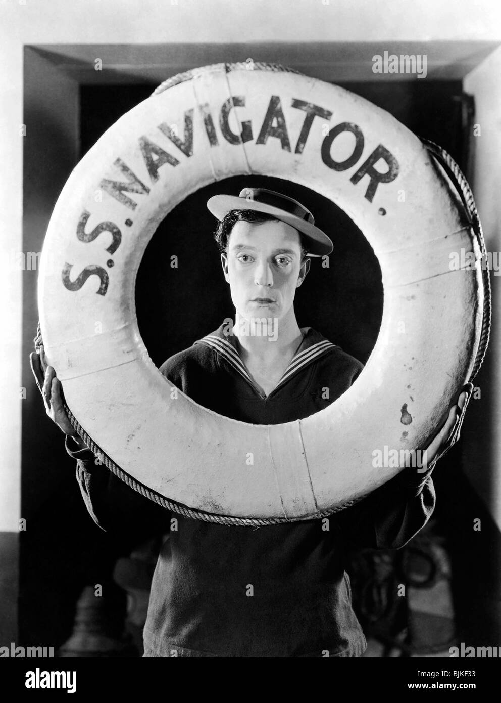 Le navigateur (1924) Buster Keaton, DONALD CRISP (DIR) NAVG 007 Banque D'Images