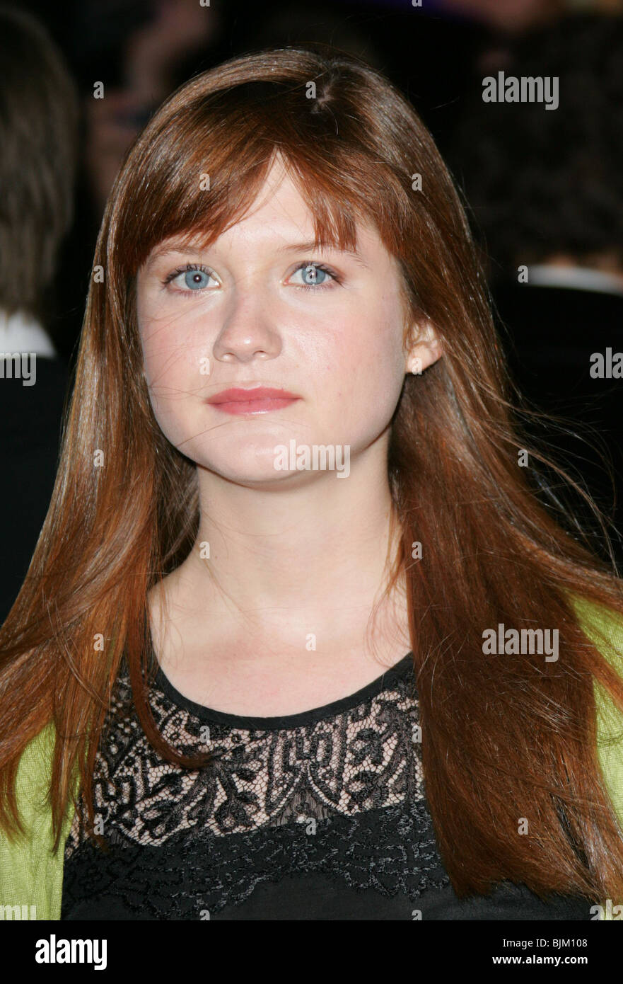 BONNIE WRIGHT FILM AWARDS NATIONAL Royal Festival Hall de Londres Angleterre 28 Septembre 2007 Banque D'Images