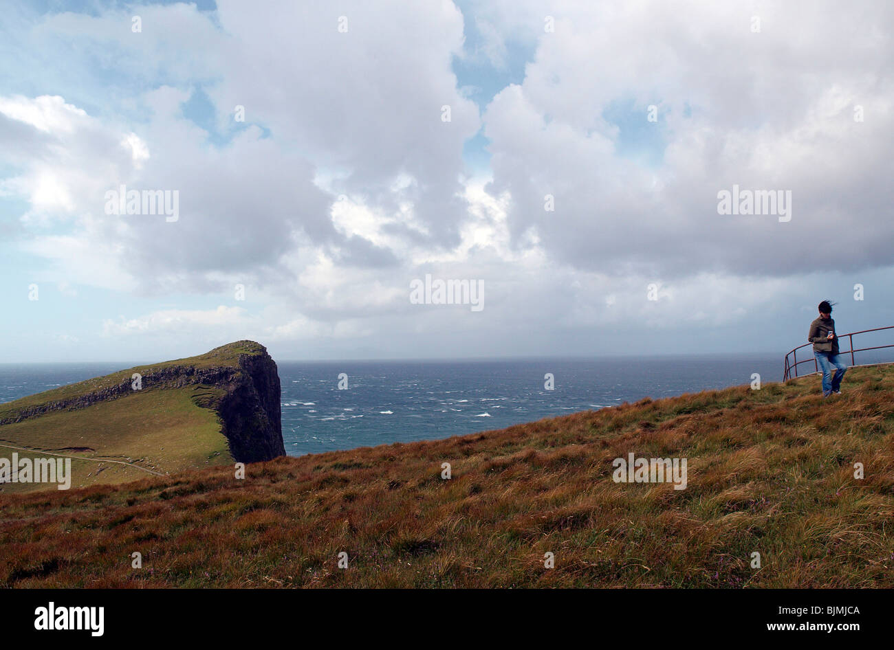 Nest point dans drumfearn Banque D'Images