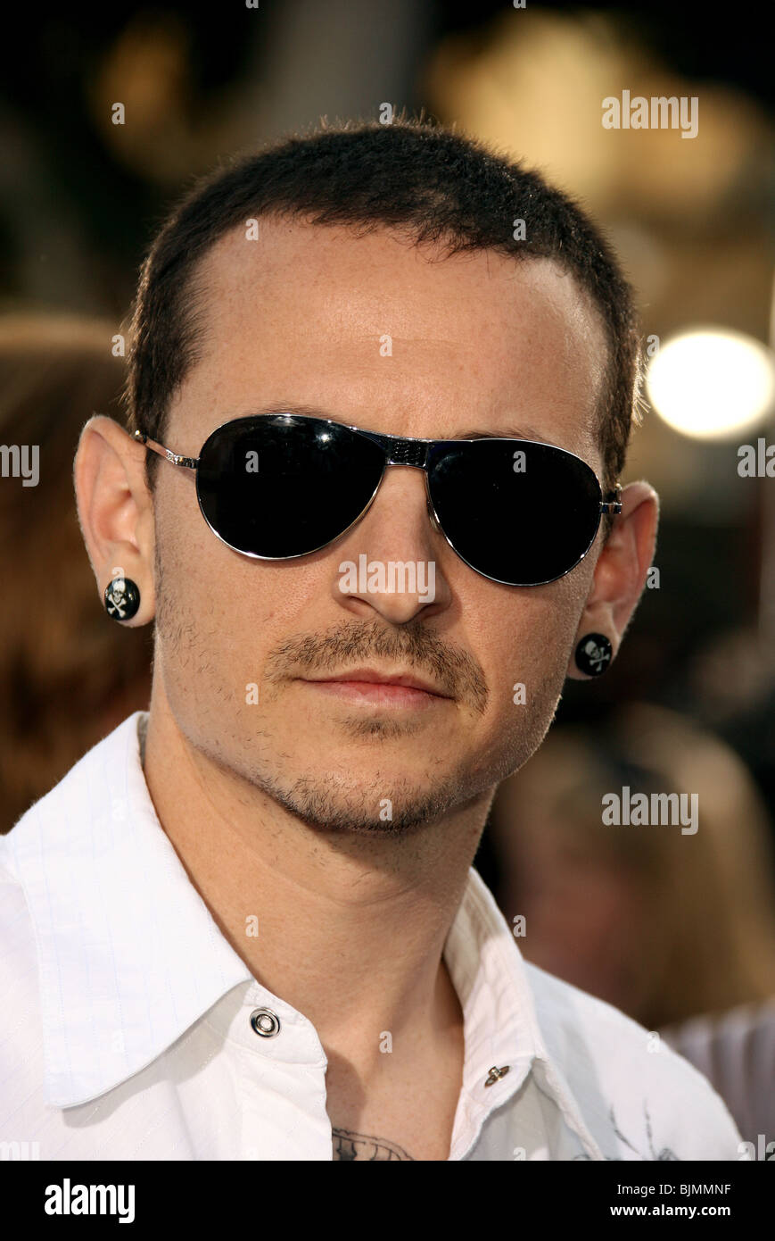 CHESTER BENNINGTON TRANSFORMERS PREMIERE WESTWOOD LOS ANGELES USA 27 Juin 2007 Banque D'Images