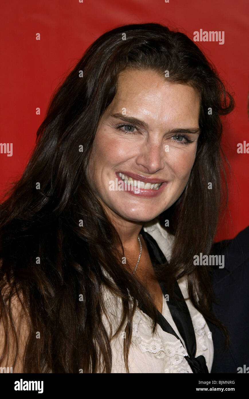 BROOKE SHIELDS GERRARD OUVERTURE BOUTIQUE DE BIJOUX À BEVERLY HILLS RODEO DEUX BEVERLY HILLS LOS ANGELES USA 10 Juillet 2007 Banque D'Images