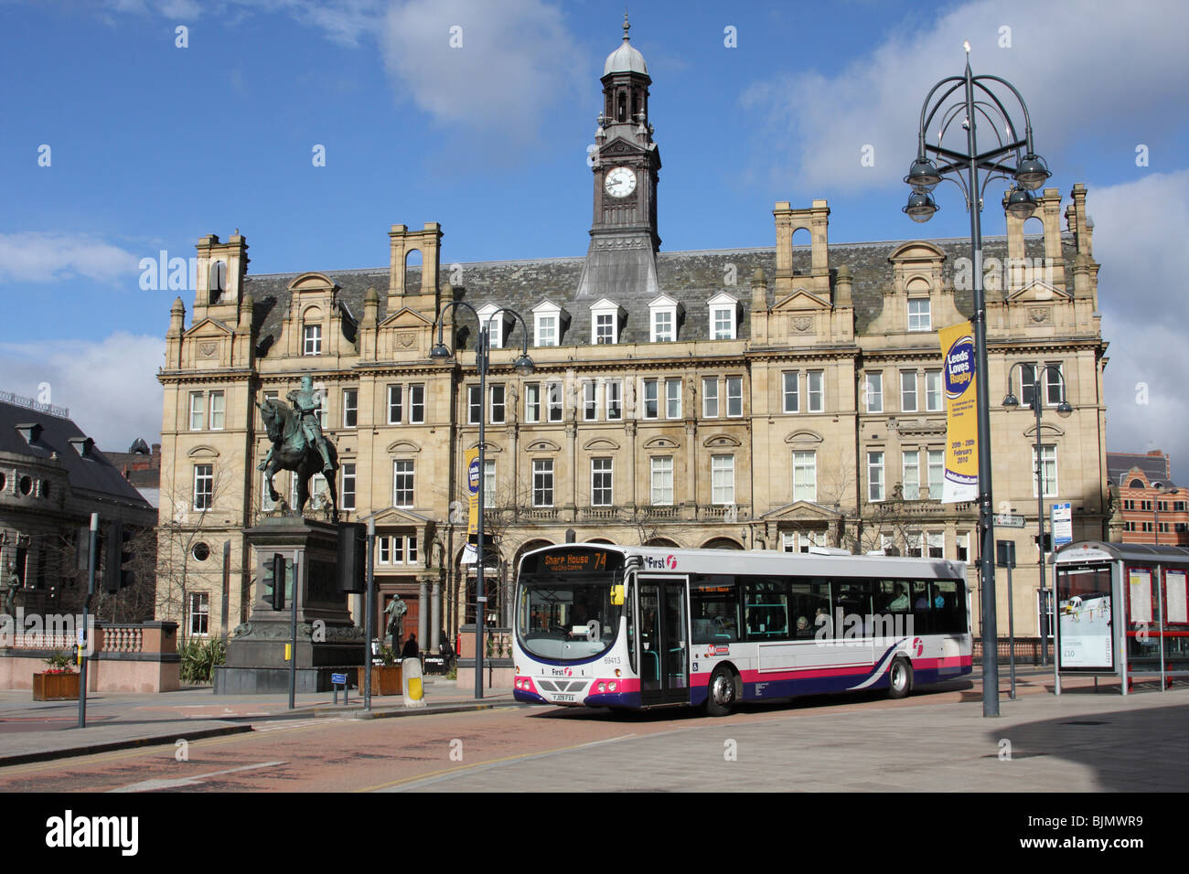 The Old Post Office Building, City Square, Leeds, West Yorkshire, Angleterre, Royaume-Uni Banque D'Images