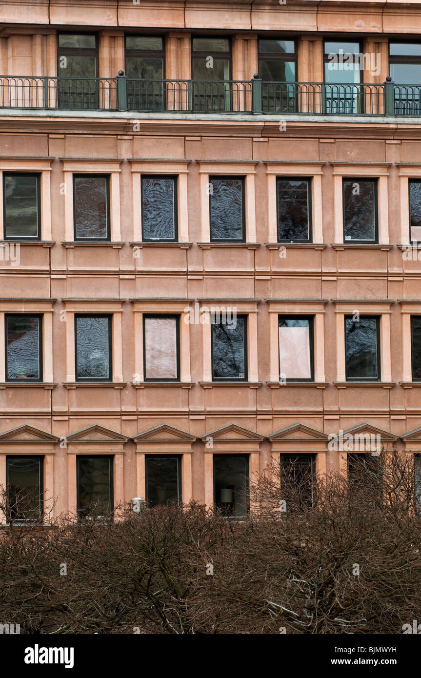 L'extérieur d'un bâtiment de l'hôtel à Berlin, Allemagne Banque D'Images