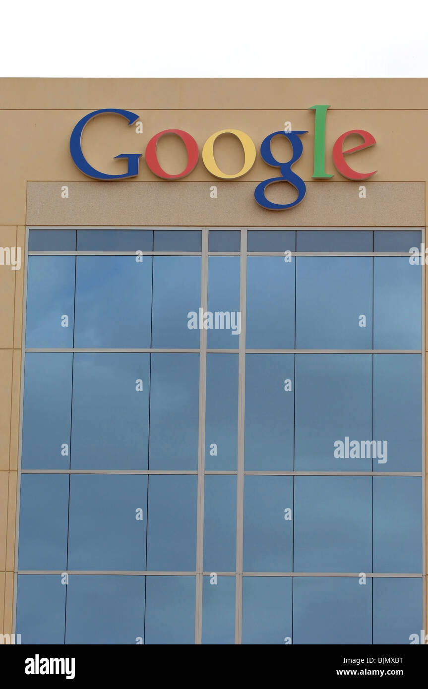 Google Immeuble de bureaux à Orange County, en Californie. Banque D'Images