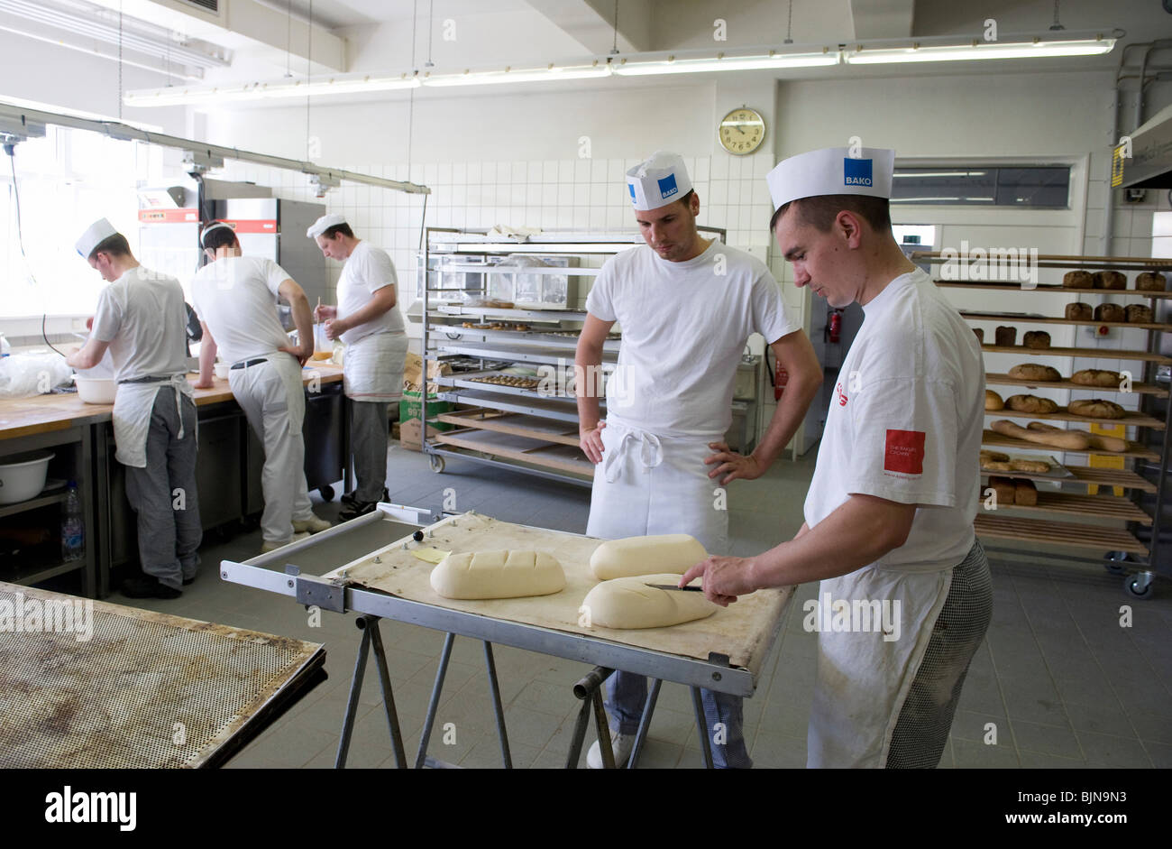 L'éducation master boulangers, Potsdam, Allemagne Banque D'Images