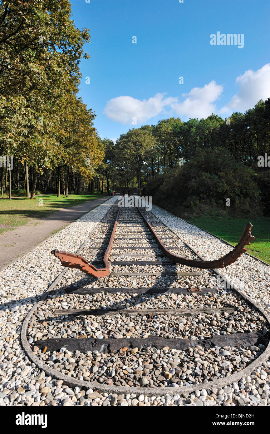 Mémorial du camp de concentration de westerbork Pays-Bas Hollande Photo  Stock - Alamy