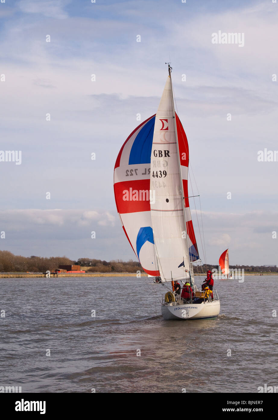 Bateau à voile Sigma Mersey Liverpool Yacht Club Banque D'Images