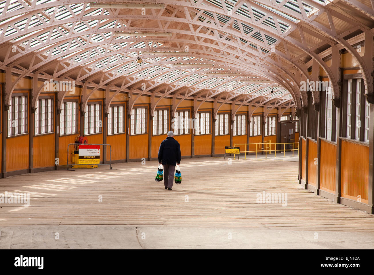 Wemyss Bay Ferry Terminal, Ecosse Banque D'Images