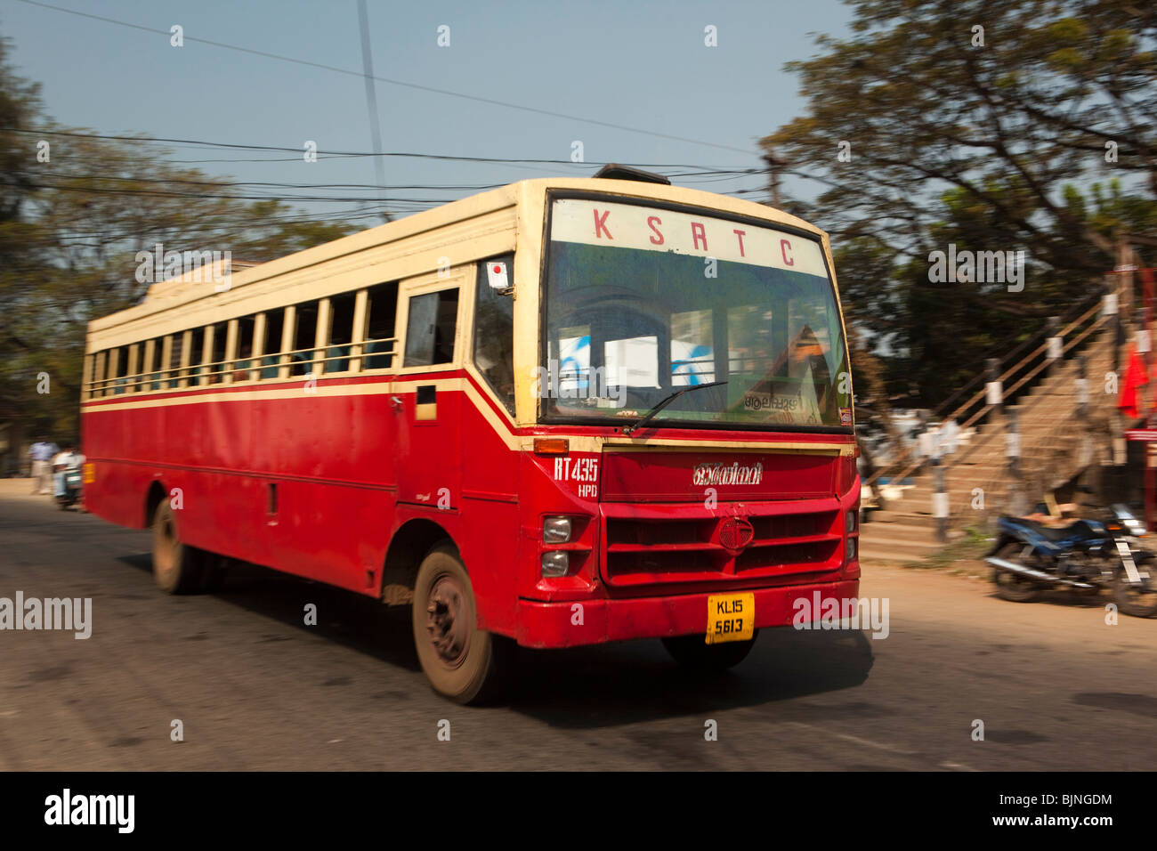 L'Inde, le Kerala, Alappuzha (Alleppey), transports, déplacement rapide ...