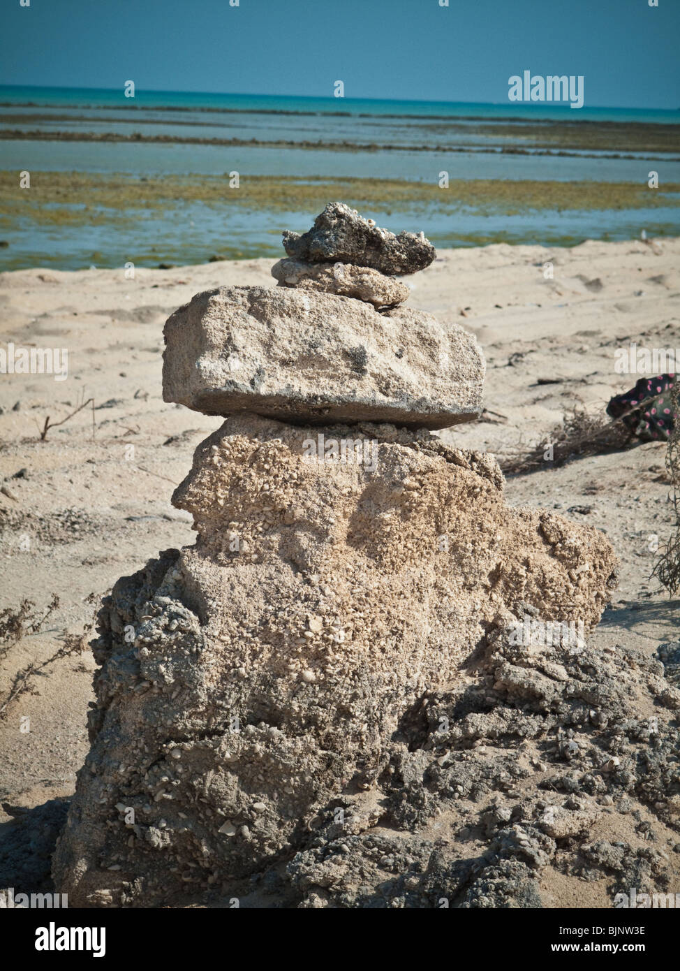 Dessert rock formations Banque D'Images