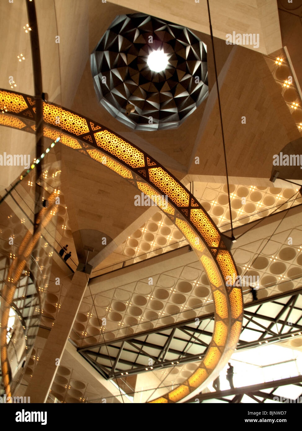 Le Musée d'art islamique Al Corniche Doha, Qatar architecte I.M. Pei Banque D'Images