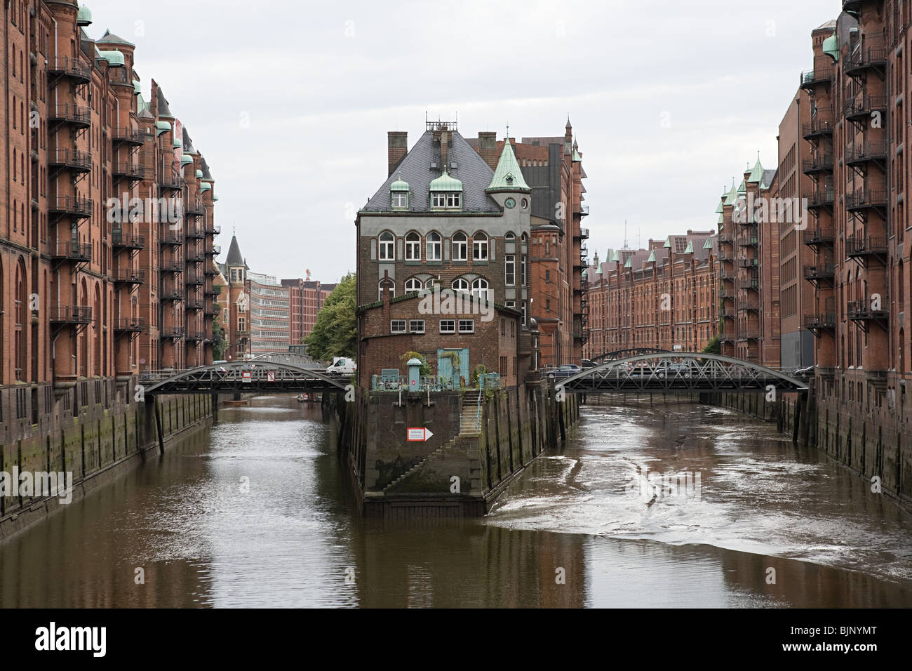 Hamburg Speicherstadt Banque D'Images