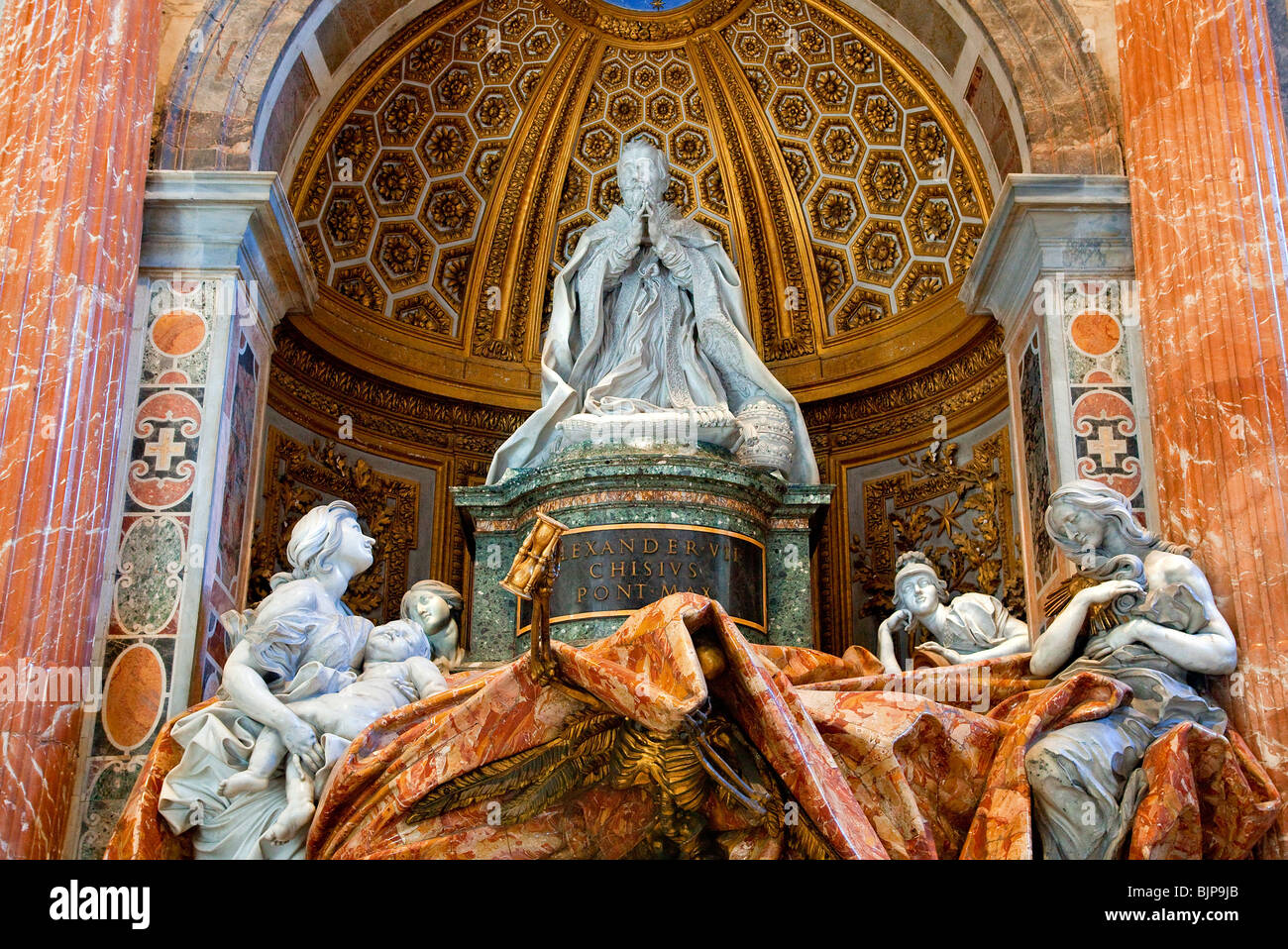 La basilique Saint Pierre, Rome Banque D'Images