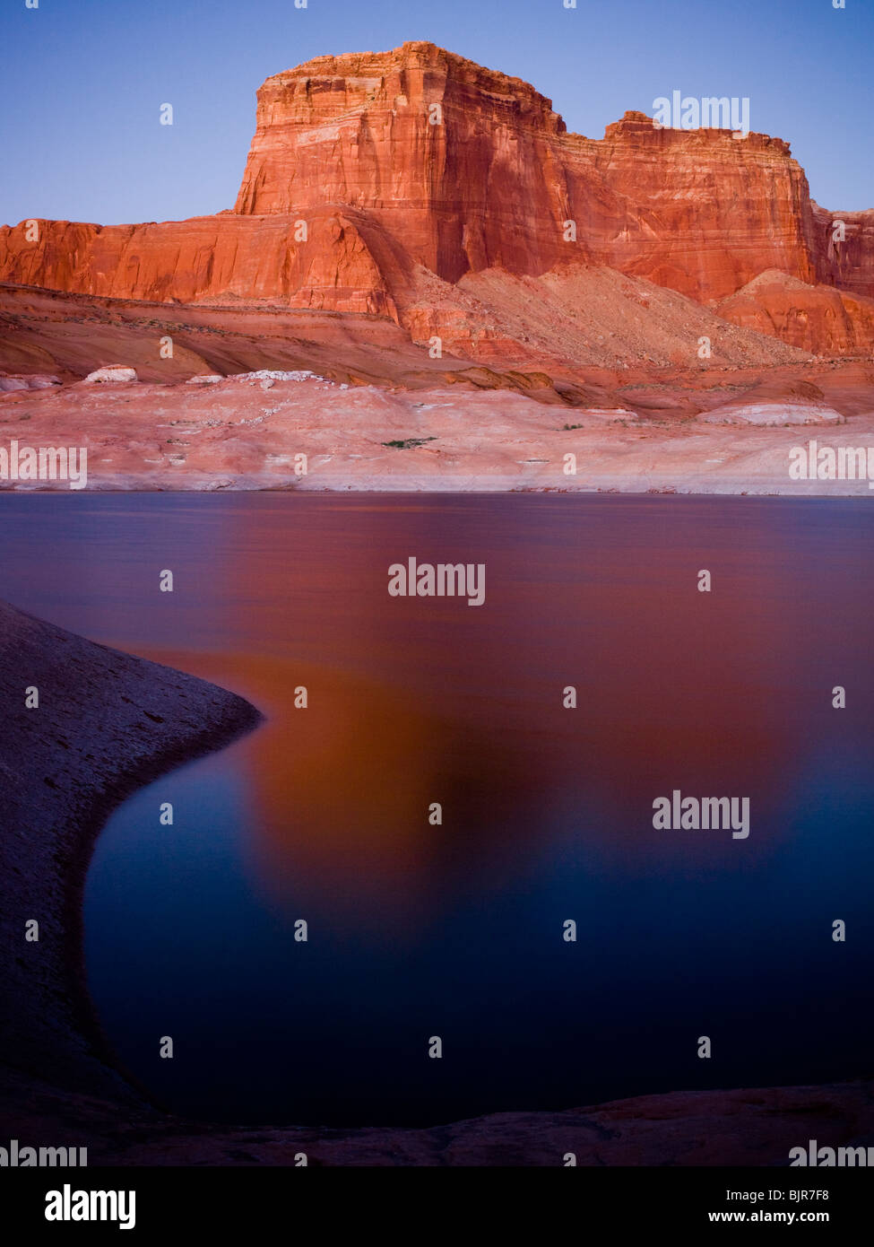 Lac désert Banque D'Images