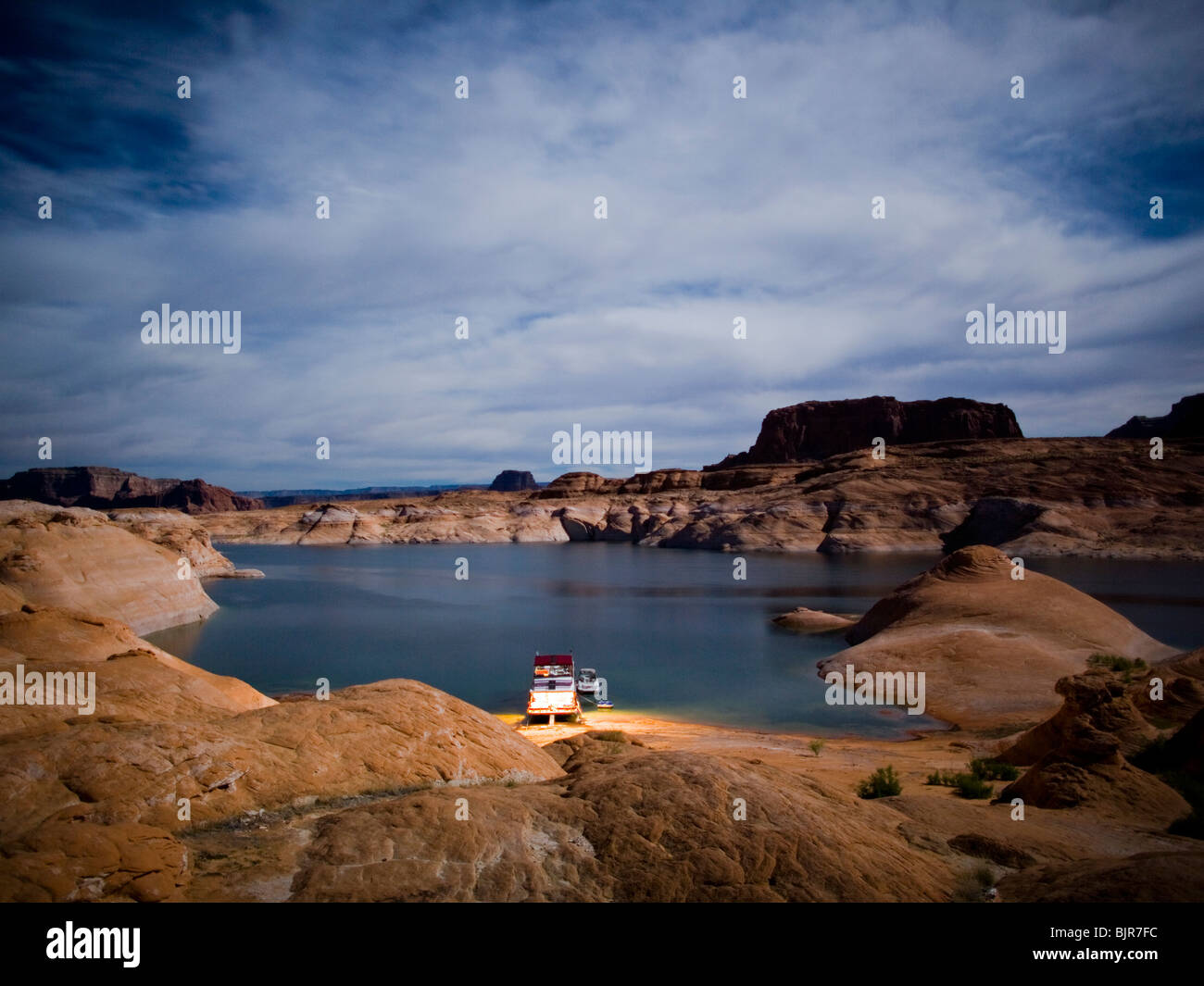 Lac désert Banque D'Images