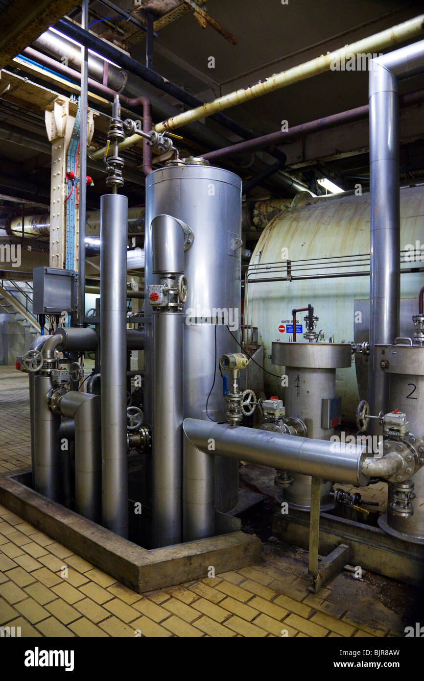 Tubes industriels Banque D'Images