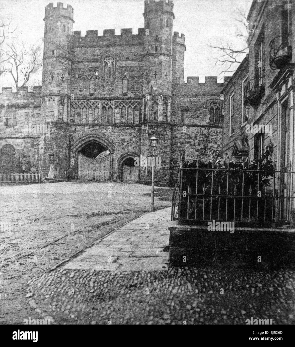 L'Abbaye de St Martin, Battle, East Sussex, au début du xxe siècle. Artiste : Inconnu Banque D'Images