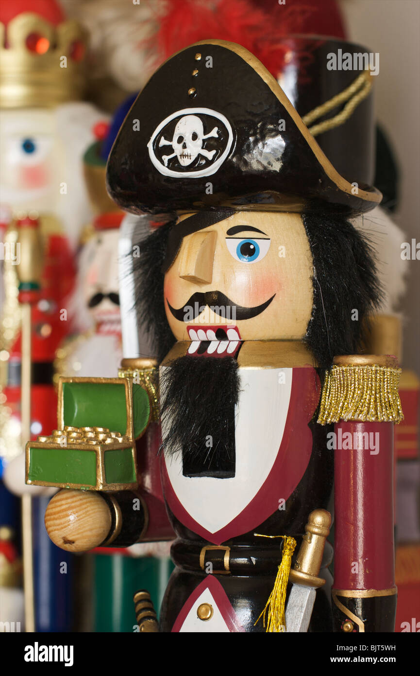 Casse-noisette Pirate Banque D'Images