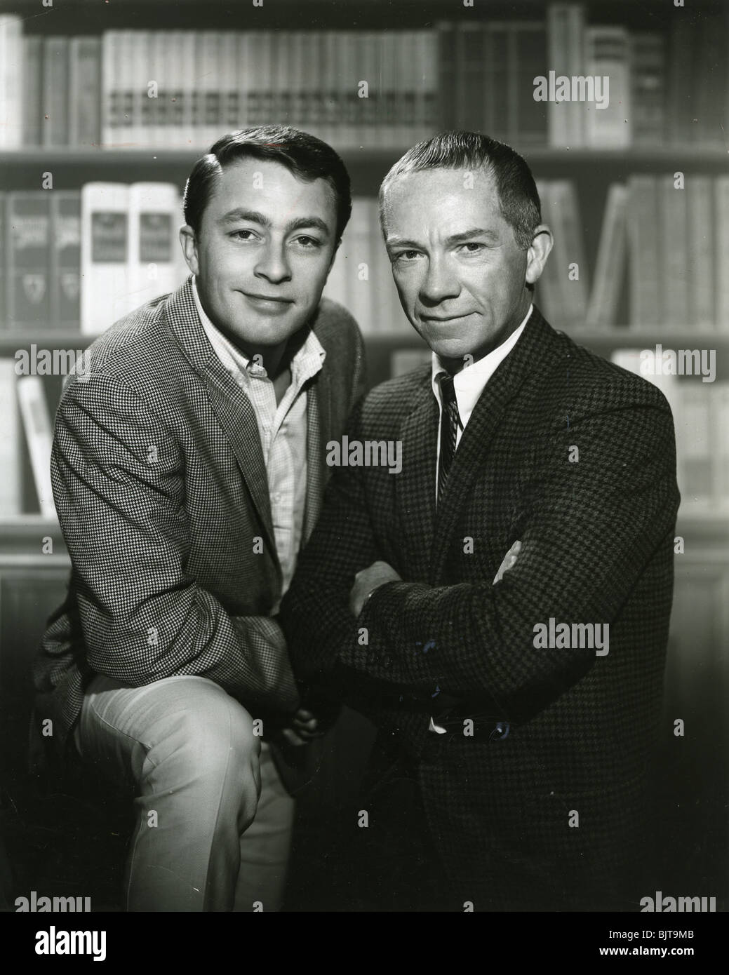 MY FAVORITE MARTIAN - CBS tv series (1966) avec Ray Walston (droite) comme  le martien et Bill Bixby comme reporter Tim O'Hara Photo Stock - Alamy