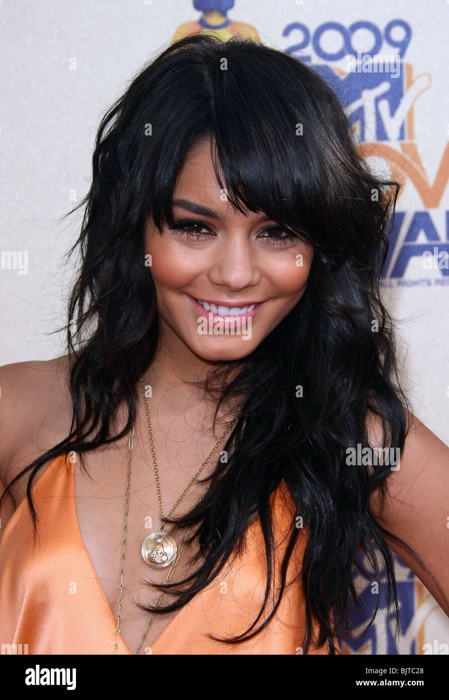 VANESSA HUDGENS 2009 MTV Movie Awards BURBANK LOS ANGELES CA USA 31 mai 2009 Banque D'Images