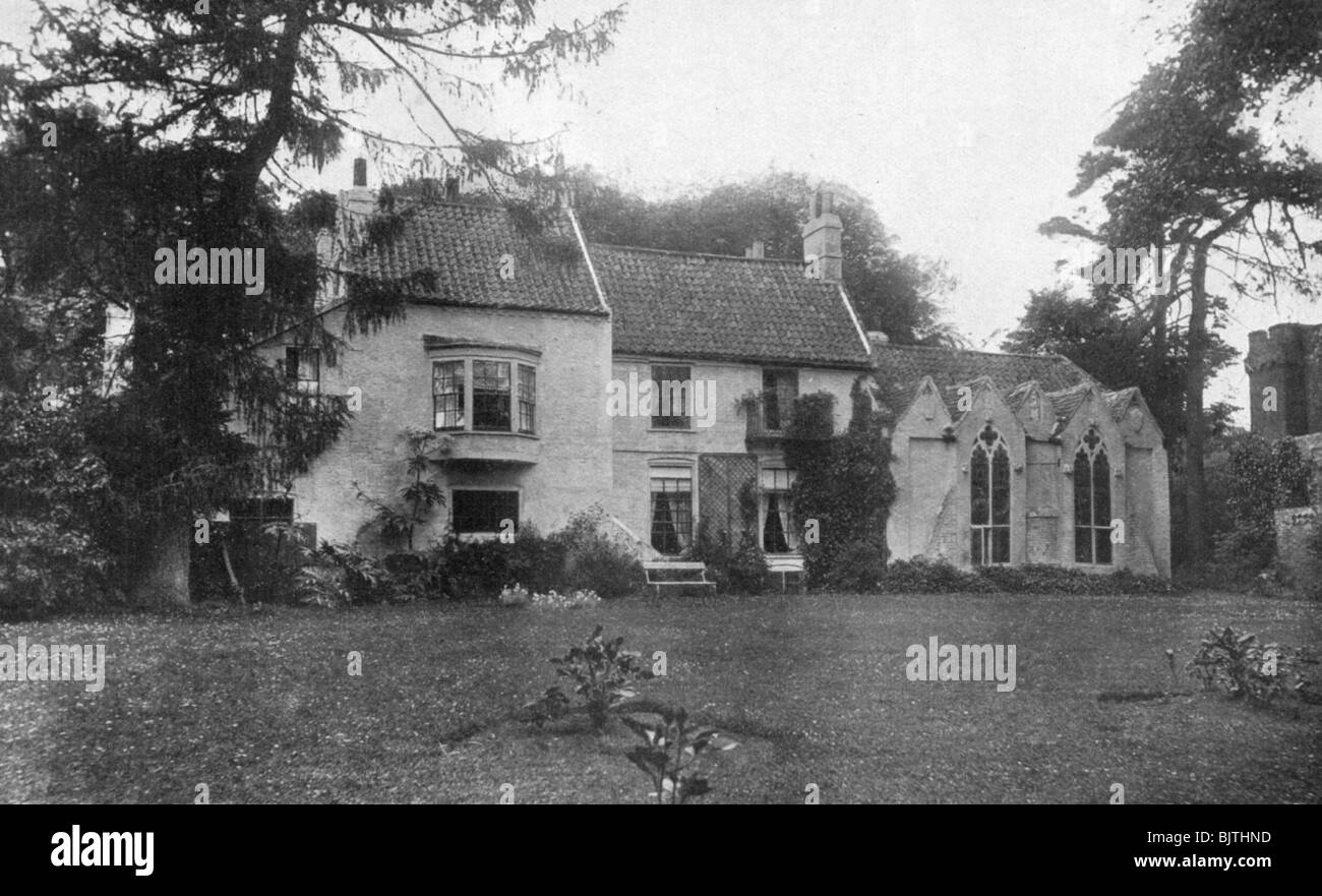 Seigneur Tennyson d'Alfred's birthplace, Somersby, Lincolnshire, 1924-1926.Artist : Valentine & Sons Banque D'Images