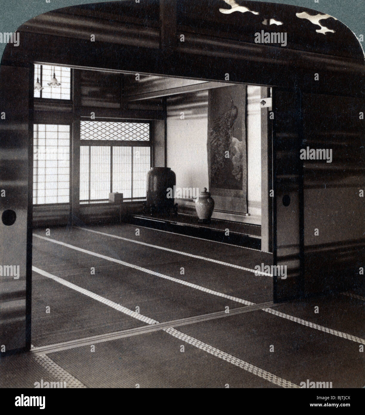 Accueil du Comte Okuma, Tokyo, Japon, 1904. Artiste : Underwood & Underwood Banque D'Images